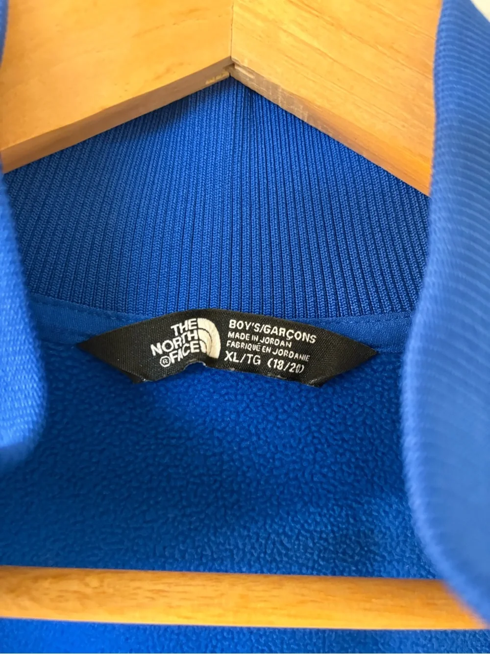 The North Face Boys Blue Full-Zip Jacket